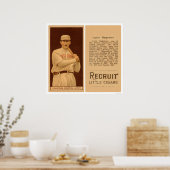 Casey Hageman Red Sox Baseball 1912 Poster (Keuken)