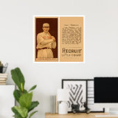 Casey Hageman Red Sox Baseball 1912 Poster (Thuiskantoor)