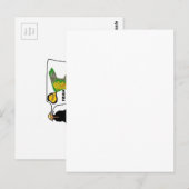 Casey Heinzism Cartoon Ja Verplaats het! Briefkaart (Voorkant / Achterkant)