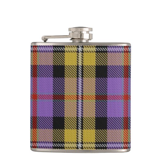 Casey/Hoesje Tartan Flask Heupfles (Voorkant)