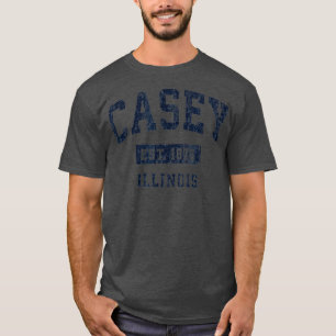 Casey Illinois IL Athletic Sports Design T-shirt