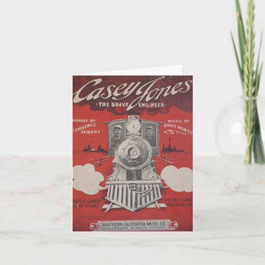 Casey Jones Kaart (Voorkant)