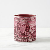 Casey Jones Railroad Engineer postage 1950 Mok (Midden)