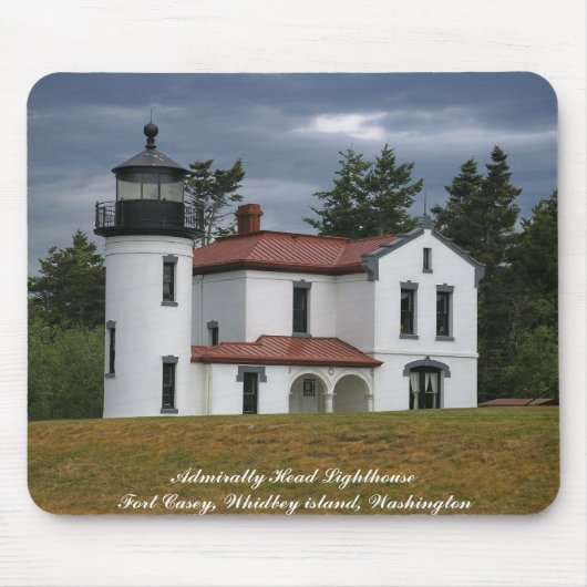 Casey LightFort Casey, Whidbey Island.. Muismat (Voorkant)