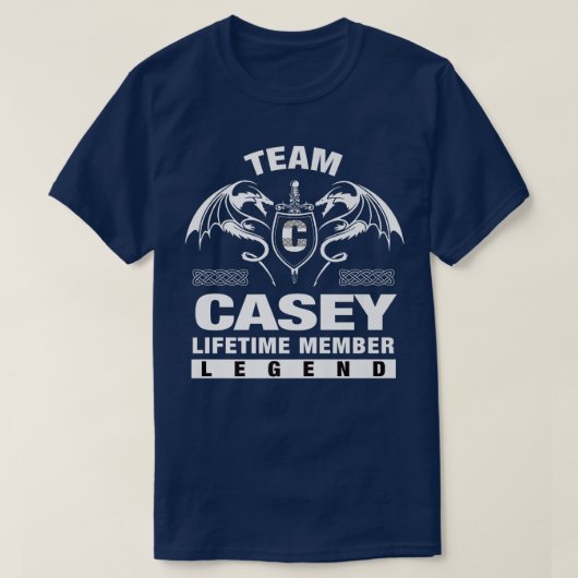CASEY-spelregels voor teamleden T-shirt (Design voorkant)