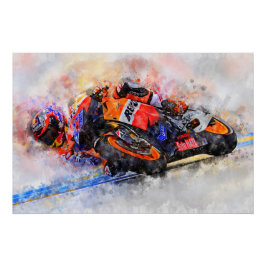 Casey Stoner Perfect Poster