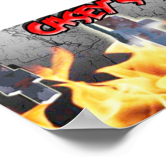 Casey's Cave Poster (Hoek)