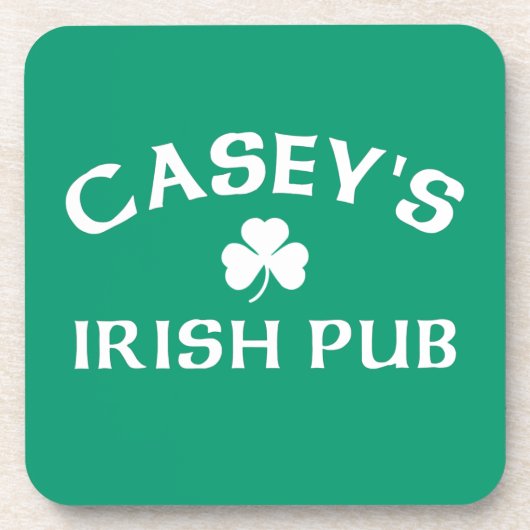 Casey's Irish Pub Bier Onderzetter (Voorkant)
