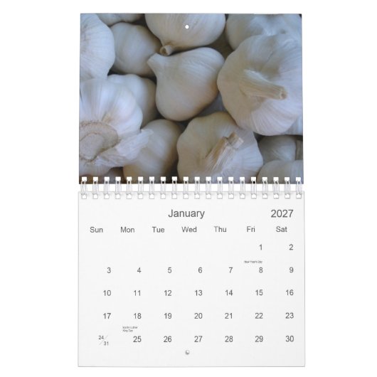 Casey's kalendars - Fruits & Veggies Kalender (Jan 2027)