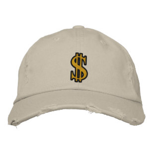 CASH DOLLAR SIGN Borduurd Pet