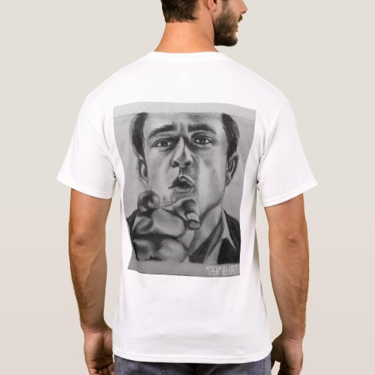 "Cash" door Birgit T-shirt (Achterkant)