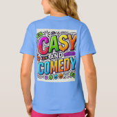 Cash en Comedy ( Ontworpen T-Shirt ) (Achterkant)
