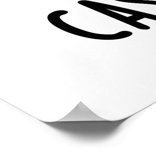 Cash-ew Nut Funny Cashew Nut Pun Poster (Hoek)