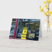 Cash-for-Weird Dekkaart Kaart (Gele Bloem)