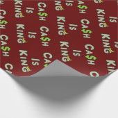 Cash is King Cadeaupapier (Hoek)