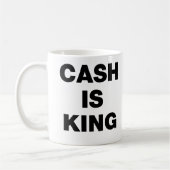Cash is King Koffiemok (Links)