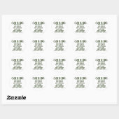 Cash is King Ronde Sticker (Vel)