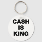 Cash is King Sleutelhanger (Voorkant)