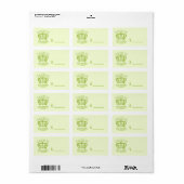 Cash Is Queen - Yard Sale Labels (Full Sheet)