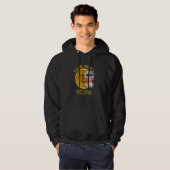 Cash Koe Club Bitcoin Crypto Hold Mining Hoodie (Voorkant volledig)