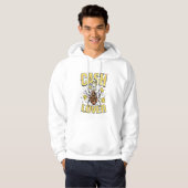 Cash Lover Bug Ondernemer Citaat Hoodie (Voorkant volledig)