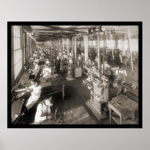 Cash Register Company Foto 1904 Poster