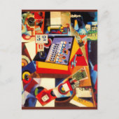 Cash Register door Amadeo de Souza-Cardoso; Briefkaart (Voorkant)