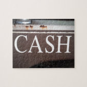 CASH Tow Truck Vintage Car Sign Legpuzzel (Horizontaal)