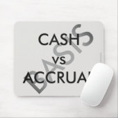 "CASH vs. ACCRUCIALE basis Muismat (Met muis)