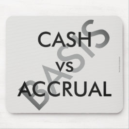"CASH vs. ACCRUCIALE basis Muismat