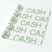 Cash Word Cadeaupapier (Uitgerold)