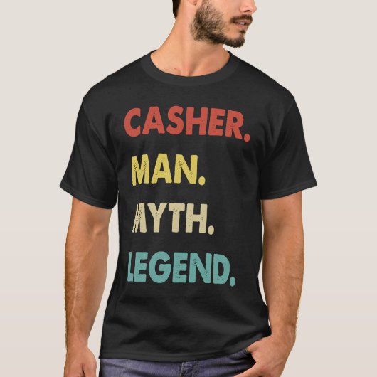 Casher Man Myth Legend  1 T-shirt (Voorkant)