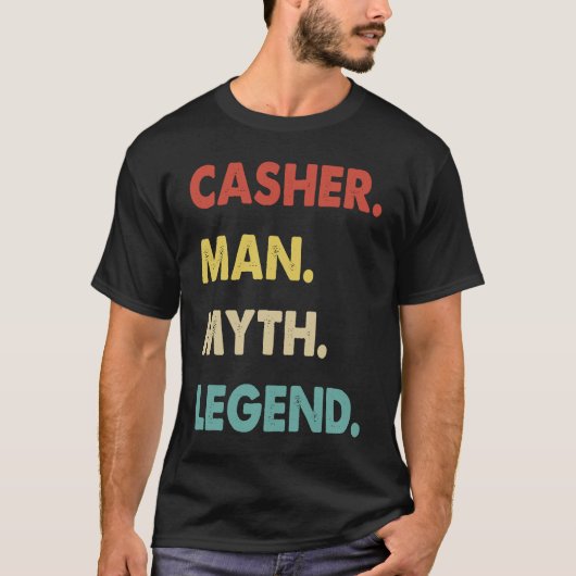 Casher Man Myth Legend 1 T-shirt (Voorkant)