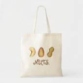 Cashew Almond Peanut Nuts Canvas tas (Voorkant)