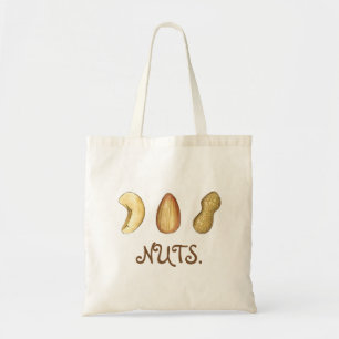 Cashew Almond Peanut Nuts Canvas tas