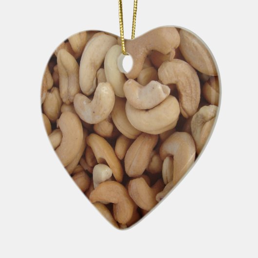 Cashew Keramisch Ornament (Links)