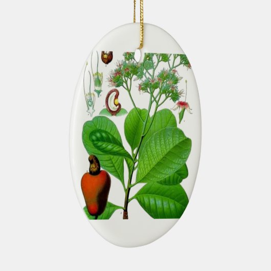 Cashew Keramisch Ornament (Rechts)