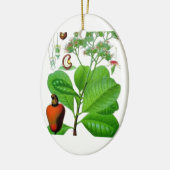 Cashew Keramisch Ornament (Links)