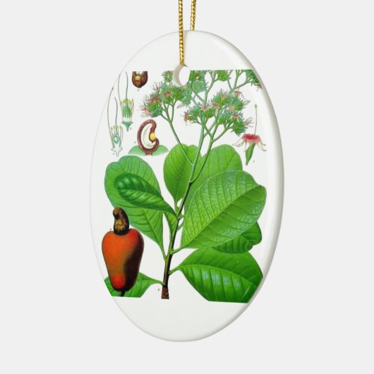 Cashew Keramisch Ornament (Links)