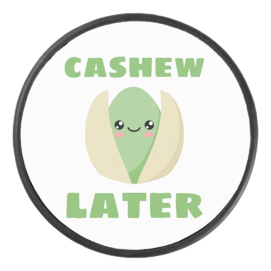 Cashew Later Hockey Puck (Voorkant)