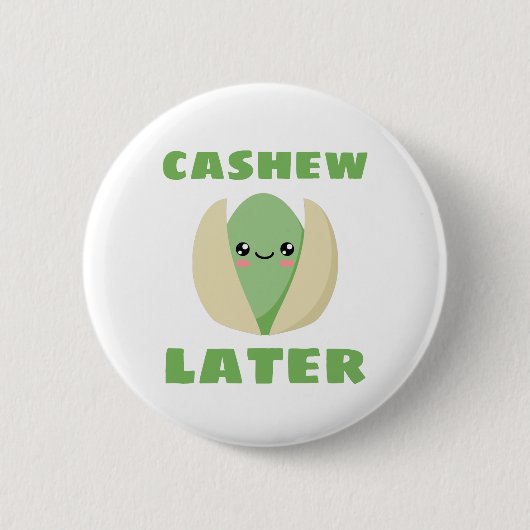 Cashew Later Ronde Button 5,7 Cm (Voorkant)