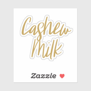 Cashew Milk Opslag Sticker