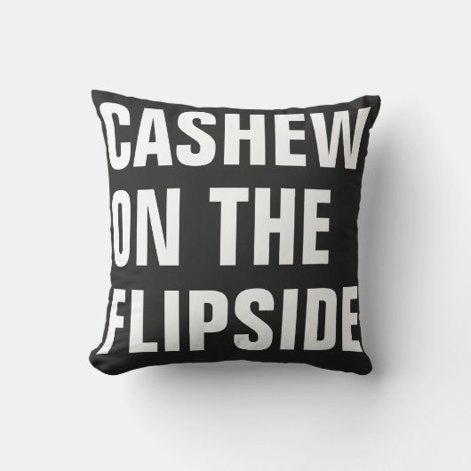 'Cashew on the Flipside' originele kussen (Voorkant)