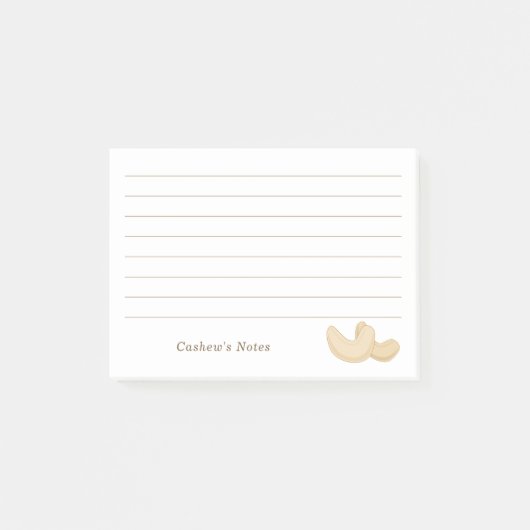 Cashew Sticky Notes (Voorkant)