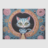 Cashire Cat #2 Decoupage Tissuepapier (Voorkant)