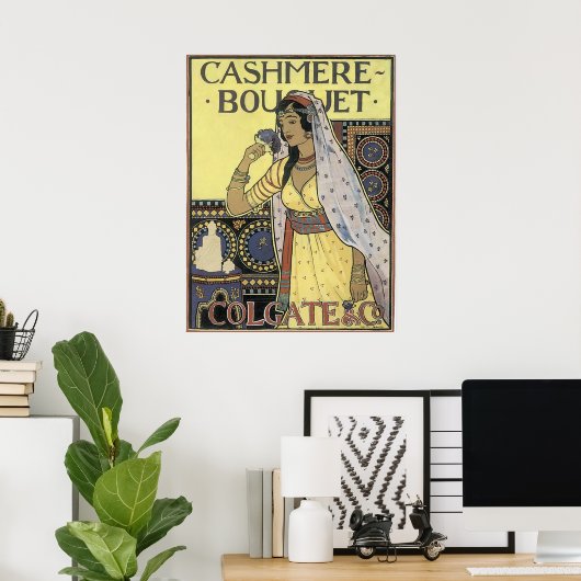 Cashmere Bouquet Poster (Thuiskantoor)
