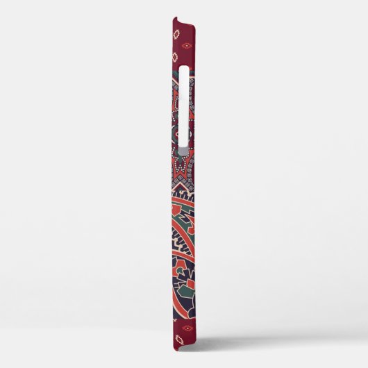 Cashmere Paisley Silk: Abstracte  patchwork Case-Mate iPhone Case (Achterkant / Links)