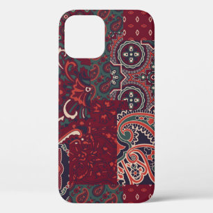 Cashmere Paisley Silk: Abstracte  patchwork Case-Mate iPhone Case
