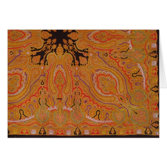 Cashmere scarf, c.1870-80 (Voorkant Horizontaal)