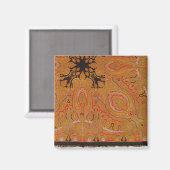 Cashmere scarf, c.1870-80 magneet (Voorkant / Achterkant)